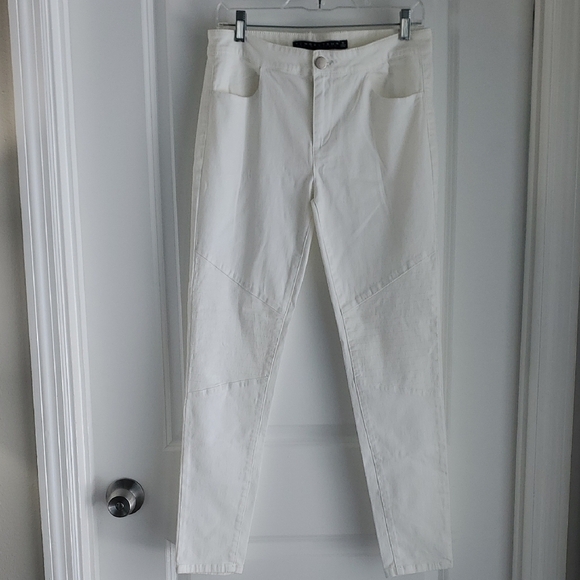Tinseltown Pants - Tinseltown White Skinny Pants